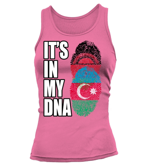 Malawian And Azerbaijani Mix Heritage DNA Flag Tank top Woman