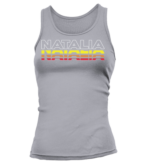 Natalia First Name Funny Vintage Sunset Natalia Tank top Woman
