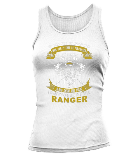 Own forever the title Army Ranger Tank top Woman