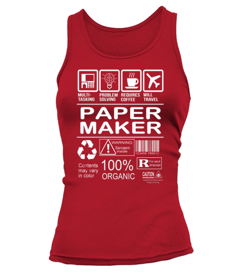 PAPER MAKER FMultiold Tank top Woman