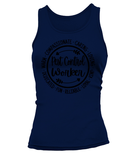 Pest Control Worker Vintage Gift Tank top Woman