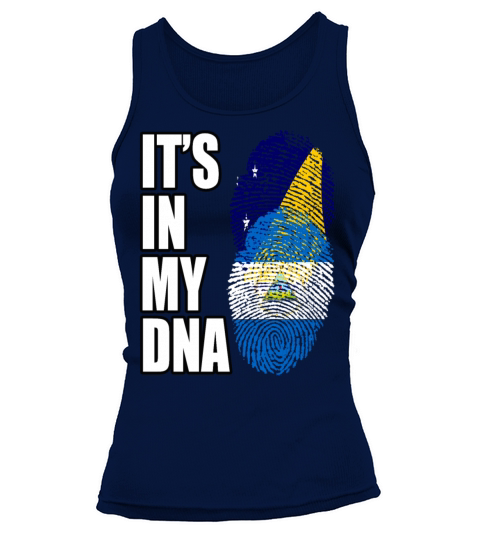 Tokelauan And Nicaraguan Mix Heritage DNA Flag Tank top Woman