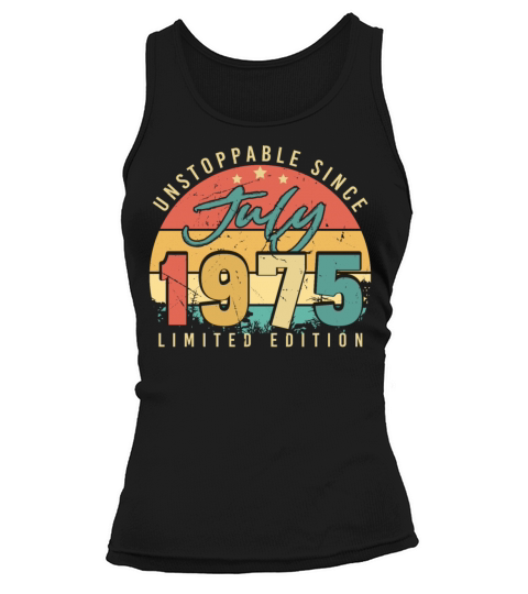 Vintage July 1975 Tank top Woman