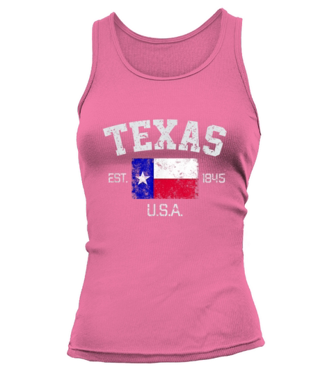 Vintage Texas Austin EST 1845 Souvenir Gift Tank top Woman
