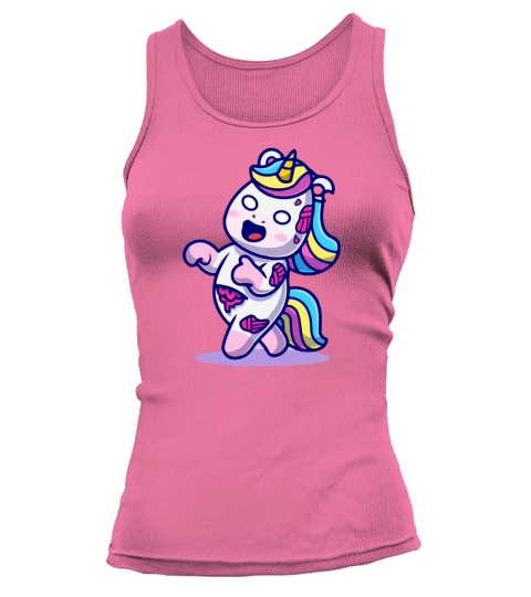 zombie unicorn Tank top Woman