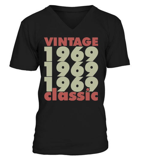 1969 - 2019 50 Jahre perfekt V-Neck T-shirt