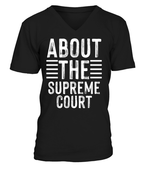 Abort The Supreme SCOTUS Court Pro Choice Roe v V-Neck T-shirt