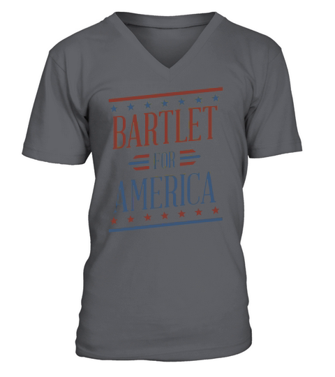 Bartlet for america T-Shirt V-Neck T-shirt
