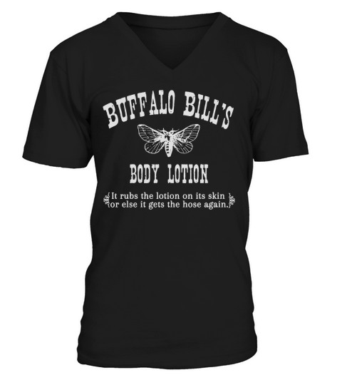 Buffalo Bills Body Lotion   Silence Of The Lambs V-Neck T-shirt