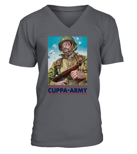 Cuppa Army Shirt V-Neck T-shirt