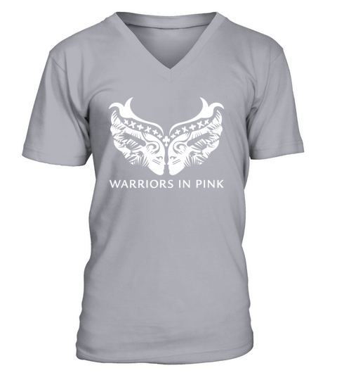 FORD CARES WARRIORS IN PINK SHIRT V-Neck T-shirt