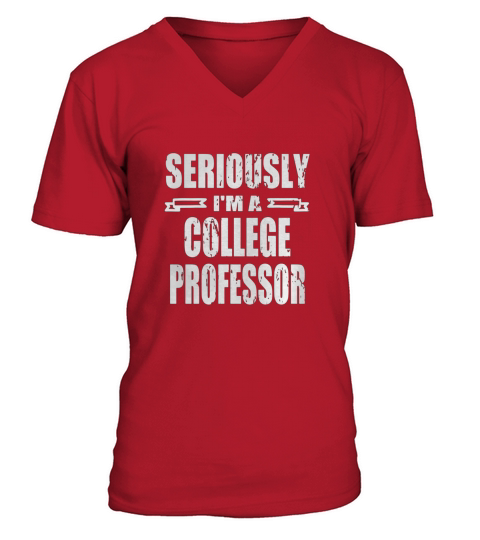 Funny Professor T-Shirts V-Neck T-shirt