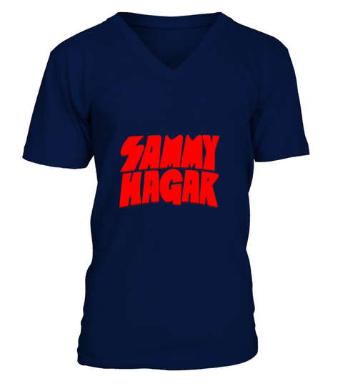 Sammy Hagar Red V-Neck T-shirt