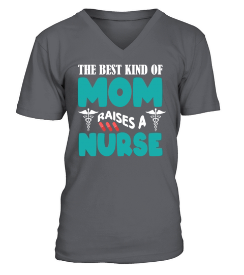 the best kind of raises a nurse V-Neck T-shirt