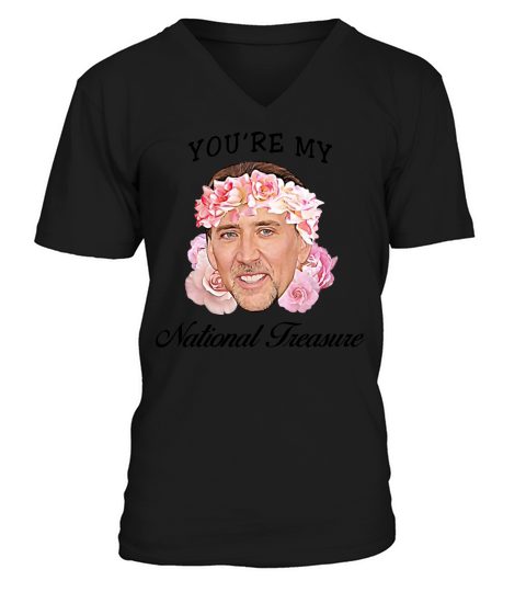 Youre My National Treasure V-Neck T-shirt