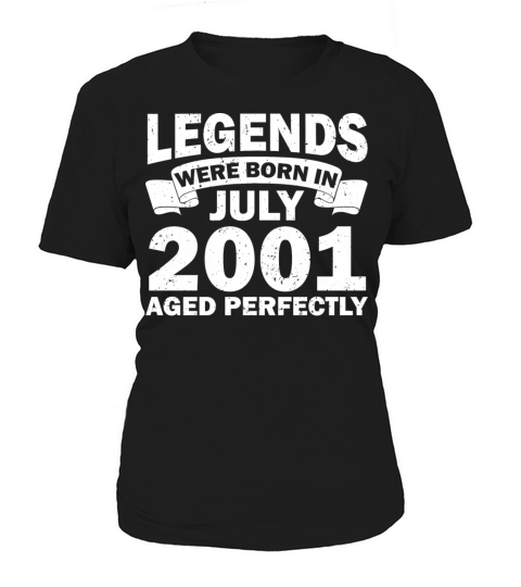 21st birthday July vintage 2001 gift idea Women's T-Shirt