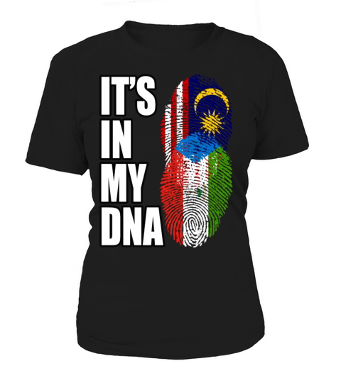 Malaysian And Equatorial Guinean Mix Heritage DNA Women's T-Shirt