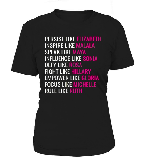 PERSIST LIKE ELIZABETH T-SHIRT WOMEN PERSIST Women's T-Shirt