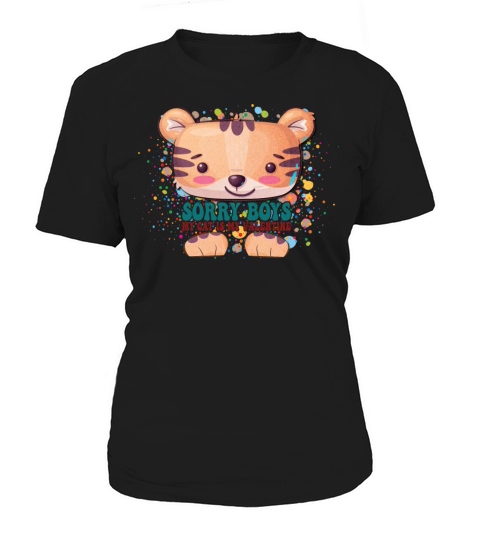 Sorry boys my cat is my valentine - funny quote Women's T-Shirt