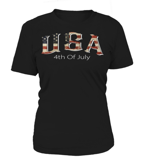 USA shirt 4th of July Patriotic Red white and blue Women's T-Shirt