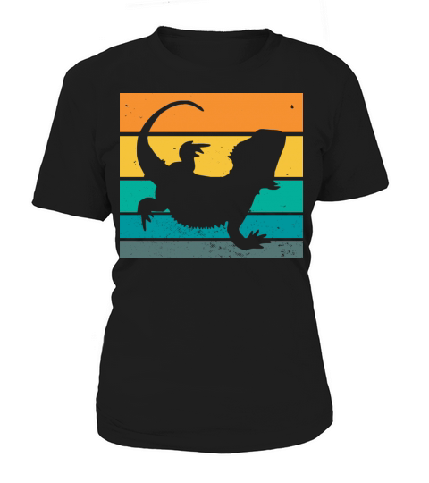 Vintage Retro Bearded Dragon Women's T-Shirt