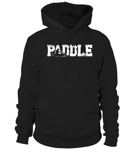 Canoe Canoeing Vintage Paddle Hoodie Unisex