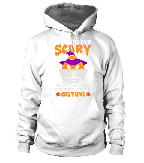 This Is My Scary School Software Developer Halloween Costume Hoodie Unisex