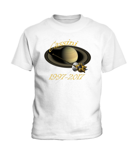 Commemorative Cassini Probe Saturn TShirt Kids T-Shirt