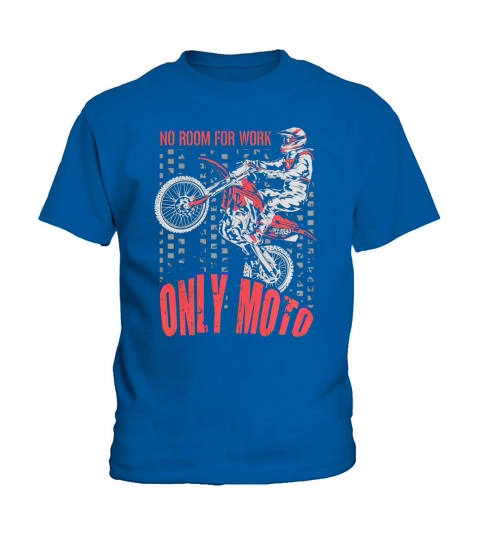 Dirt Bike Only Moto Honda T-Shirt Kids T-Shirt