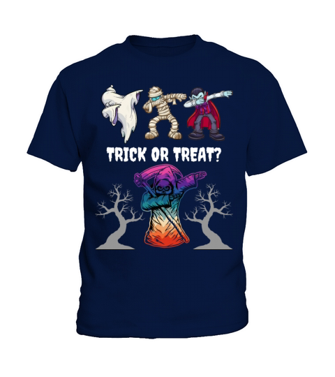 Halloween dabbing Trick or Treat October pumkin 1 Kids T-Shirt