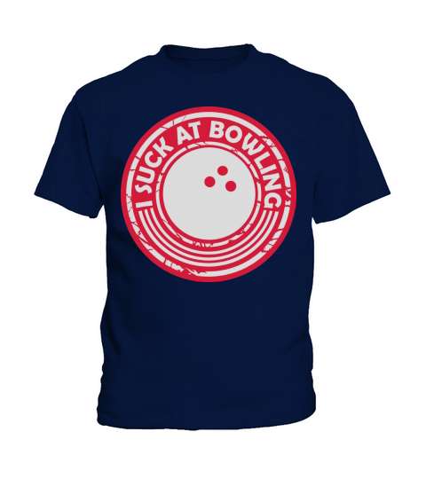 I suck at bowling Kids T-Shirt
