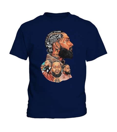 Nipsey Hussle Crenshaw and Slauson Hip hop shirt Kids T-Shirt
