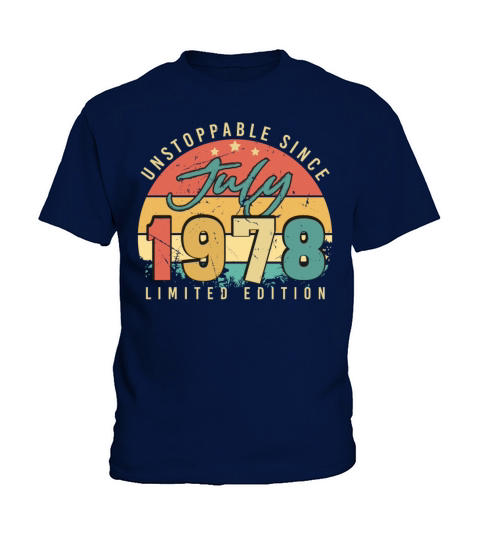 Vintage July 1978 Kids T-Shirt