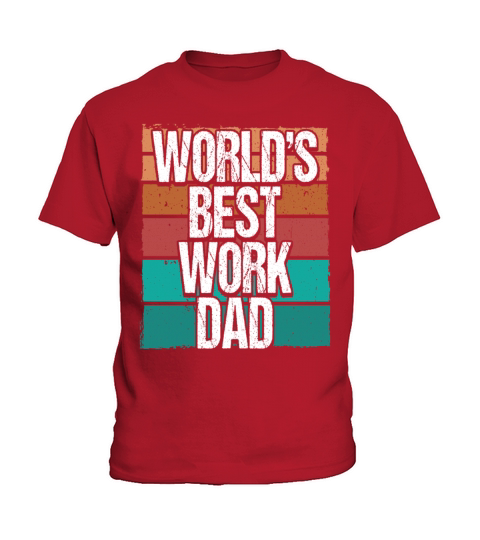 Worlds Best EMT Work Dad Vintage Funny Nurse Kids T-Shirt