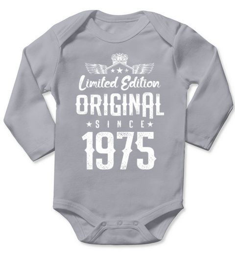 1975 limited edition Long Sleeve Baby One-Piece