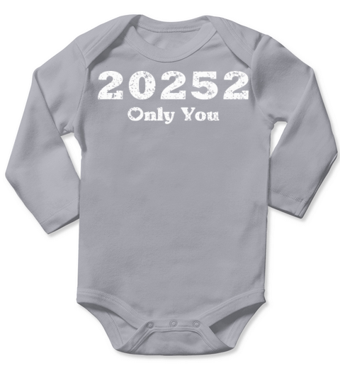 20252 Only You Long Sleeve Baby One-Piece