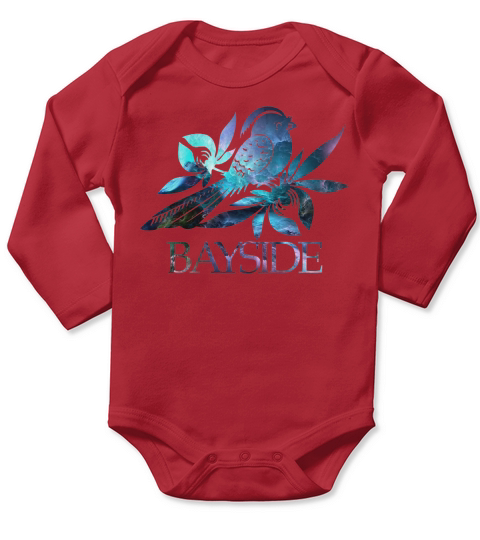 Bayside Band Long Sleeve Baby One-Piece