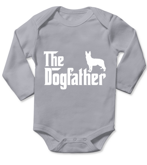 German Shepherd DogFather T-Shirt T-Shirt Long Sleeve Baby One-Piece
