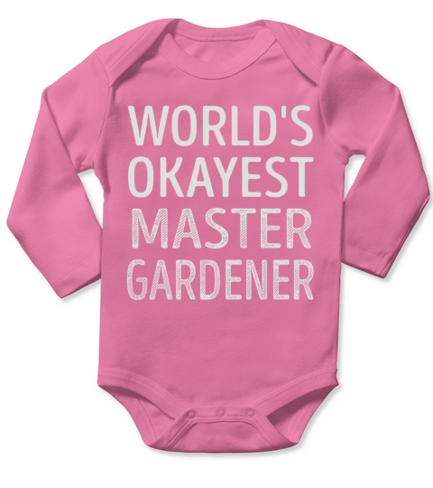 Master Gardener Long Sleeve Baby One-Piece