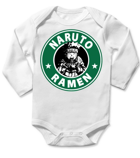Naruto Ramen Long Sleeve Baby One-Piece