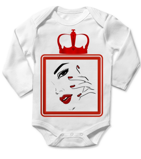Queen Long Sleeve Baby One-Piece