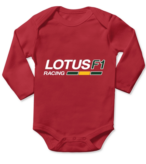 shirt LOTUS F1 RACING Long Sleeve Baby One-Piece