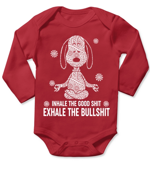 Snoopy Meditation - Coffee Mug (colored) Long Sleeve Baby One-Piece