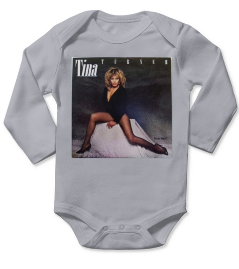 TINA TURNER PRIVATE DANCER Long Sleeve Baby One-Piece