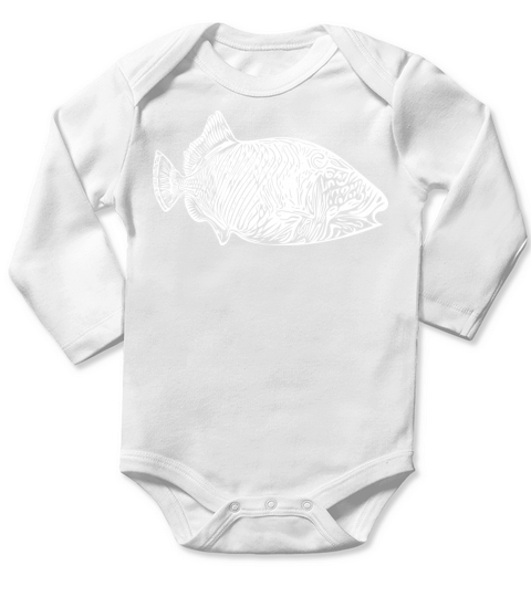 Triggerfish Vintage Style Long Sleeve Baby One-Piece