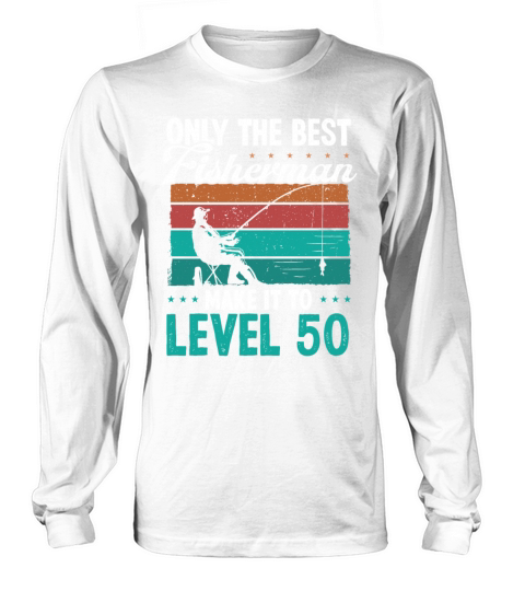 50 Year Old Vintage Fishing 50th Birthday Fisher Long sleeved Unisex