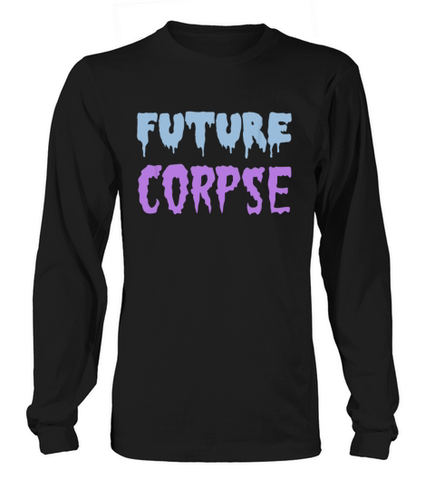 Future Corpse Kawaii Halloween T shirt Long sleeved Unisex