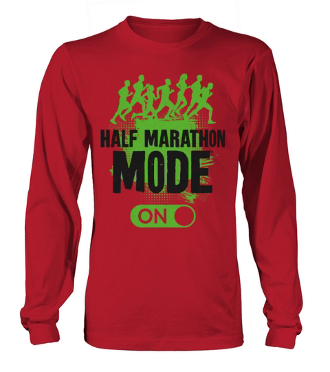 Running Runner Half Marathon Long sleeved Unisex