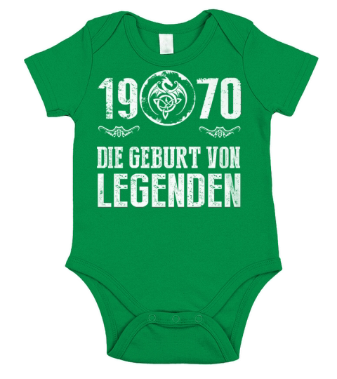 1970 - DIE GEBURT VON LEGENDEN Short Sleeve Baby One-Piece