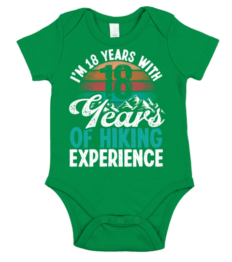 36 Years Old Hiking Mountains Vintage 36 Birthday Short Sleeve Baby One-Piece